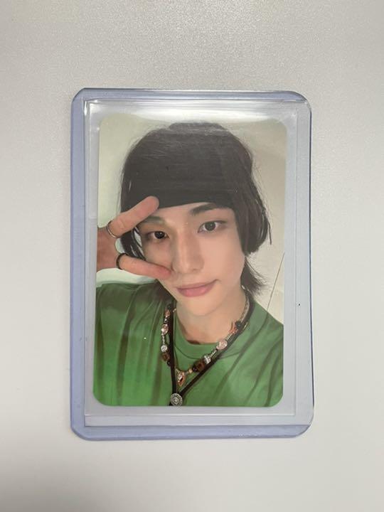 [USED] straykids sukiz shopee noeasy hyunjin trading card