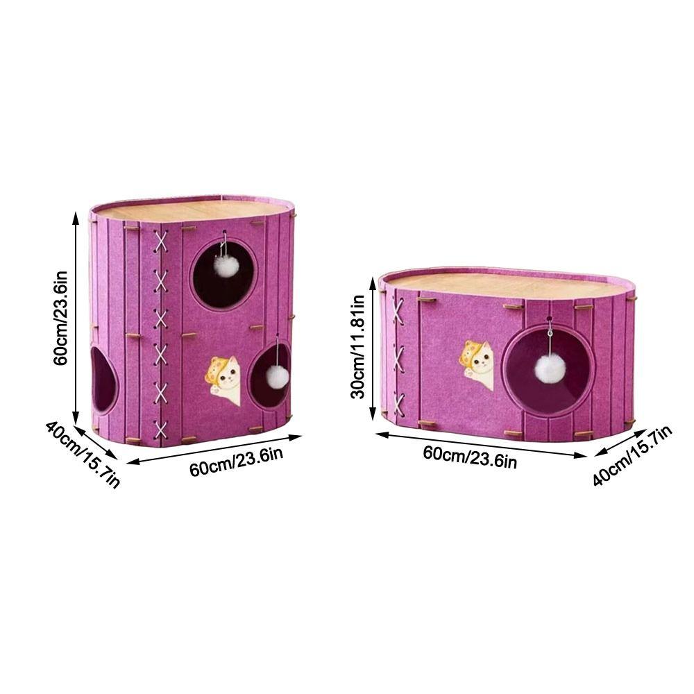Wear Resistant Cat Nest Multi Layer Cat House New Cat Climbing Frame  Pet Accessories