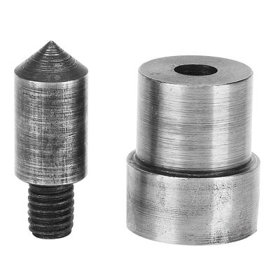 2 Stück 1,5–16 mm 45# Stahl-Stanzform, Hohllocher, Ledergürtel-Stanzwerkzeug (7mm)