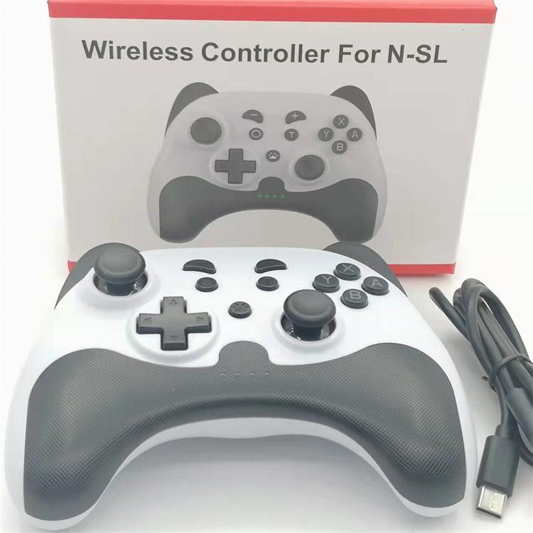 Gamepad Joystick BT Wireless Controller Vibration Motor Multi-function Ergonomic Design Six-axis Gyroscope for Switch Lite/PC