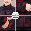 Elegant Winter Velvet-Cotton Jacket for Middle-Aged & Elderly Women