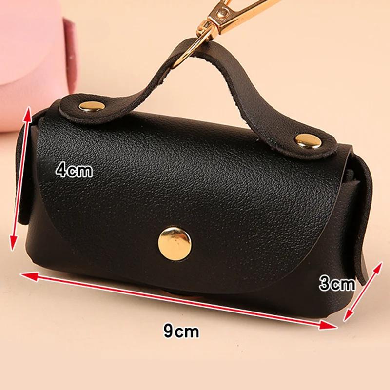 Organizator portabil pentru sac de caca de câine, elegant, pentru animale de companie, suport pentru sac de caca de câine din piele, cu dispenser pentru saci de câine, consumabile pentru animale de companie