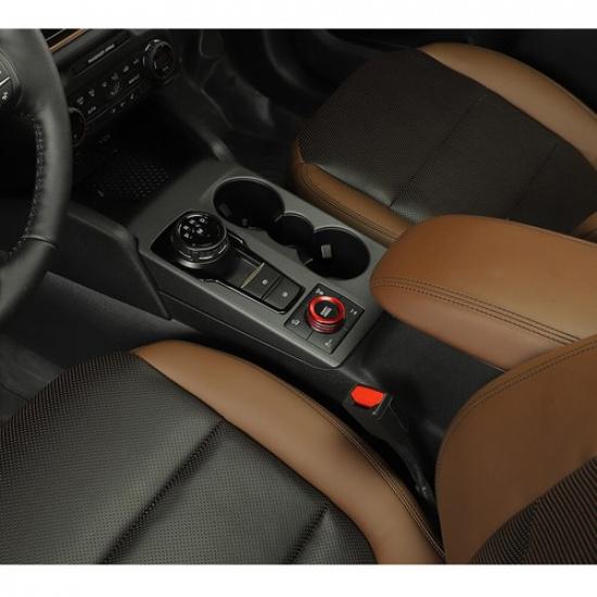 Red 4WD Four-wheel Drive Switch Knob Trim Cover for Ford Bronco Sport -25