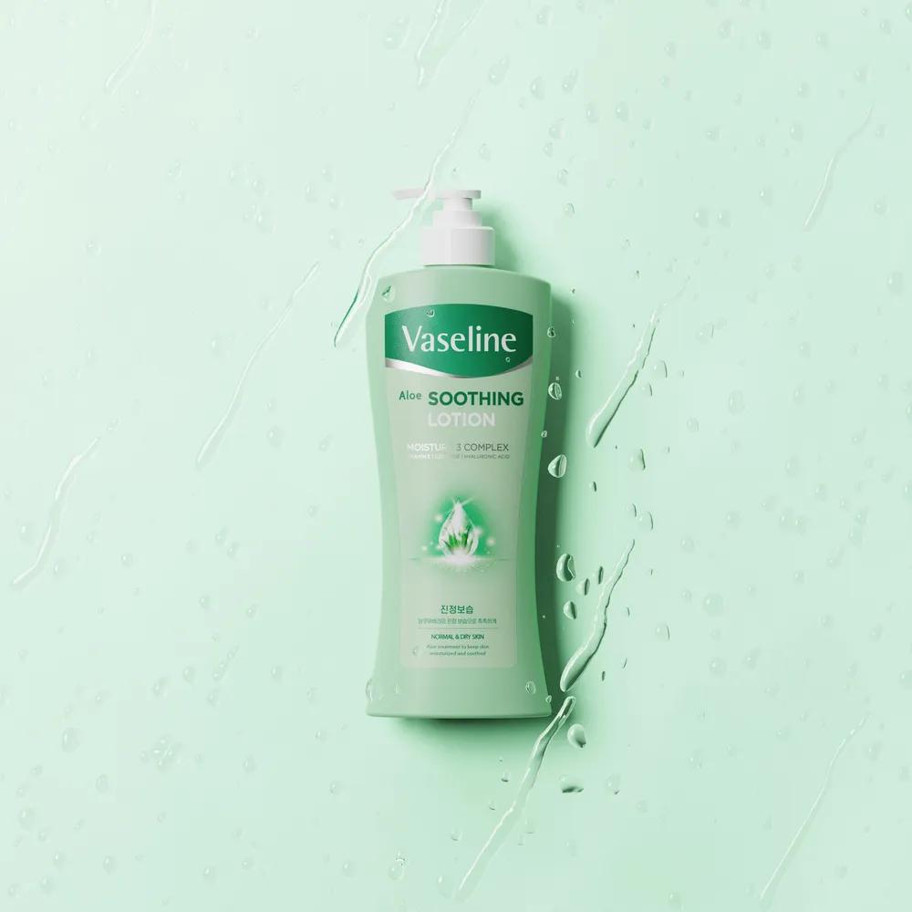 [Cooling and Soothing] Vaseline Aloe Summer Soothing Lotion 450ml*2