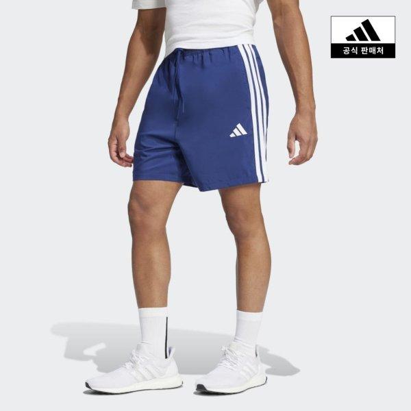 Adidas New Performance Essential 3 Stripe Chelsea Shorts Je6439