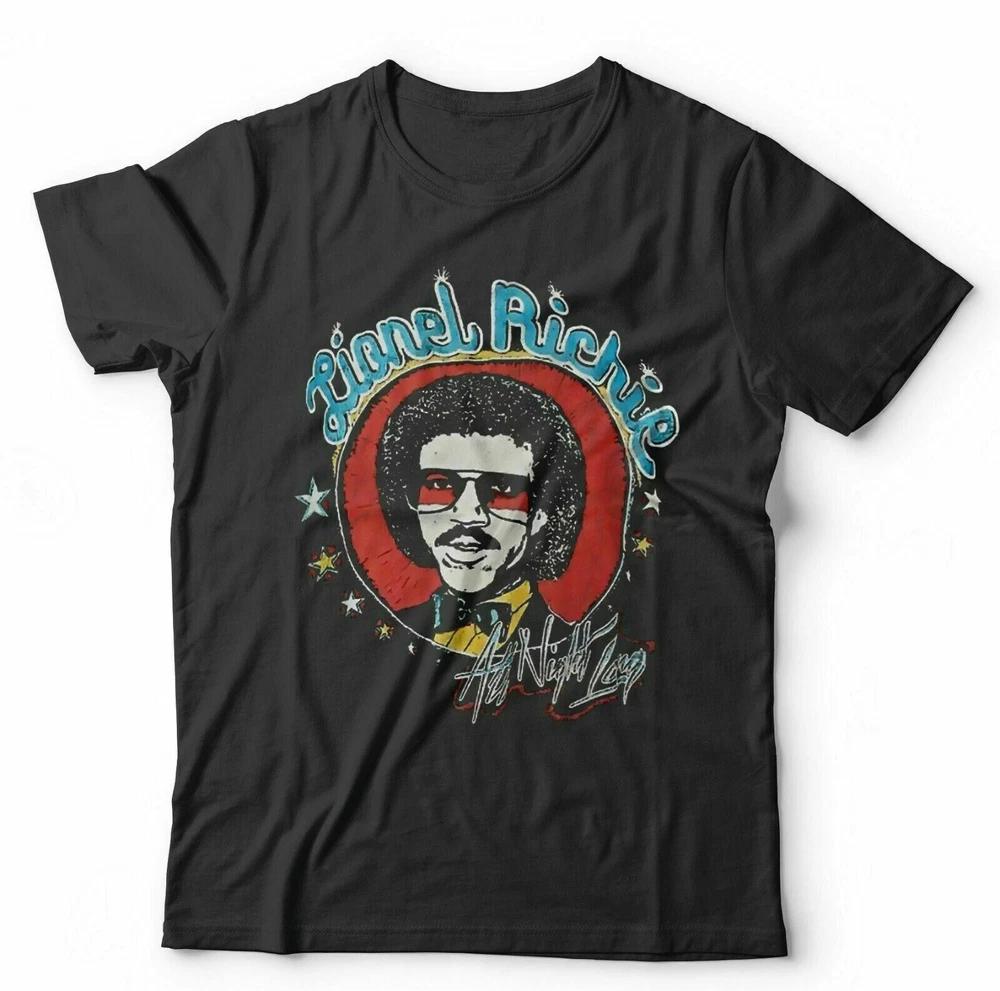 Lionel Richie Tshirt All Night Long Unisex Kids Funny Pencil Case Design S