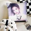 KPOP BabyMonster Band Pillow Case Fashion Square Pillowcase Bedroom Sofa Room Ins Decoration Leisure