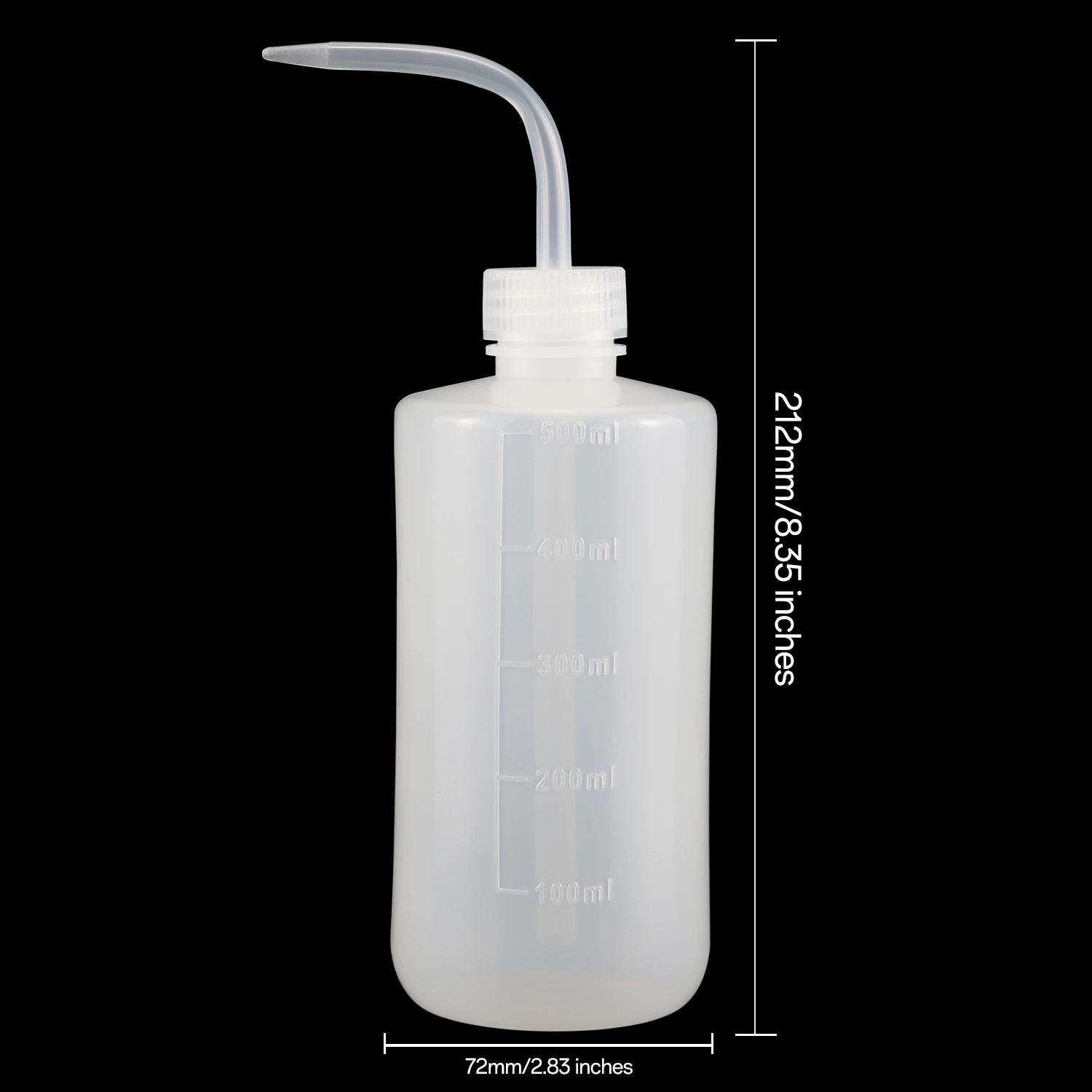 

250/500/1000mL Plastic Squeeze Bottle with Scale Labels Watering Tools Watering Can White for Indoor Plants Cleaning Washing