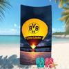 Beach Towel with Borussia Dortmund Pattern - soft,absorbent,machine washable Lightweight&Modern,swimming,Travel Essentials