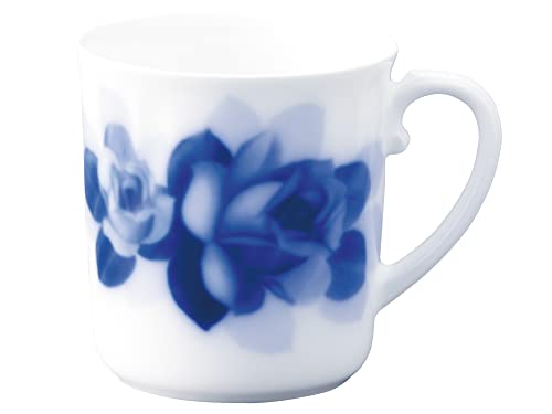 

Кружка Okura Art Pottery Синяя Роза Джанет , 310 мл, для Кофе/Чая, Безопасна для Микроволновой печи и Посудомоечной машины, Сделано в Японии, 126C/8110
