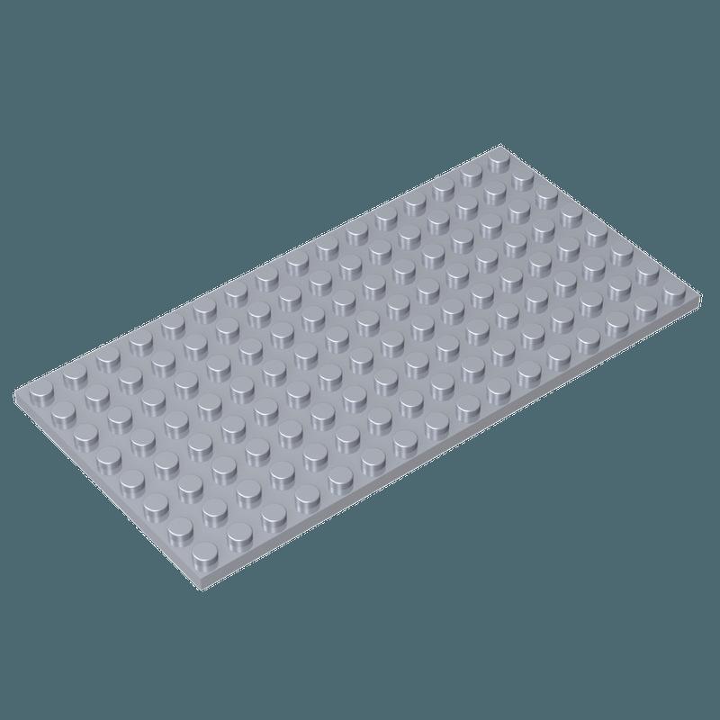 50g Small Particle Building Blocks: 8x16 Thin Plate Brick Accessories