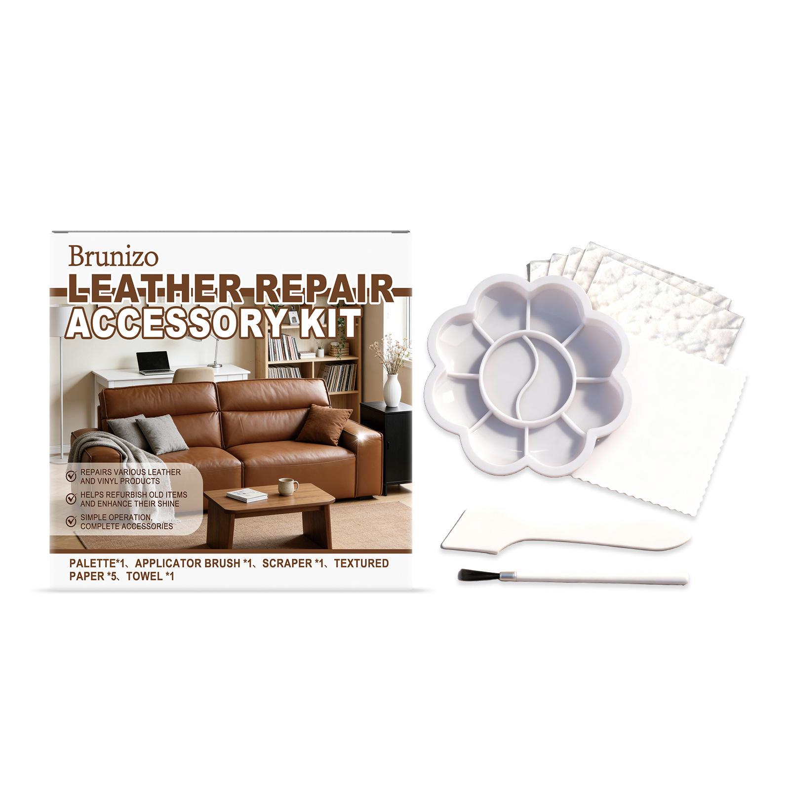 

Brunizo Leather Care Set: Clean, Polish, Rejuvenate & Brighten Home and Car Surfaces.