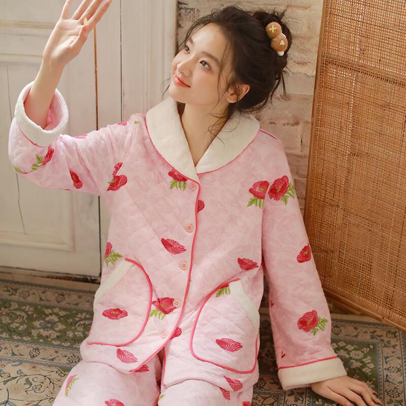 Женская осенне-зимняя пижама Milin из воздушного хлопка