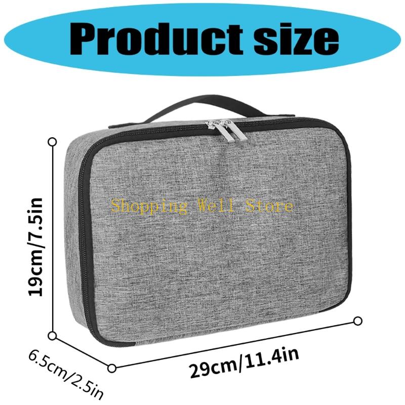 KX4B Sunglasses Organiser Multiple Eyeglasses Storage Bag Glasses Holder With Expandable Slots For Travel And Daily Use