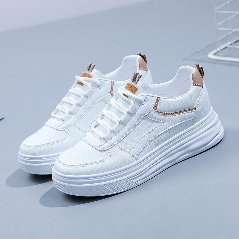 

W inner height increase autumn new board shoes platform mesh breathable thin 34 хаки