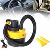 Versatile Car Vacuum Cleaner with Large Dust Bin 2300Pa Strong Suction High Speed Powerful Handheld Vacuum with Cleaning Nozzles