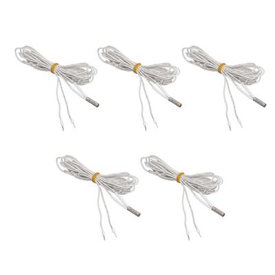 5PCS Heater Cartridge Stainless Steel Nickel Chrome Wire 70W 3D Printer Heating Tube for Ender 3