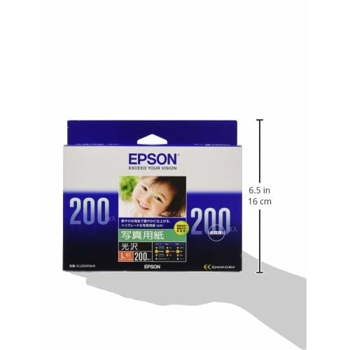 Epson EPSON photo paper glossy L size 200 sheets KL200PSKR