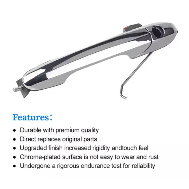 Left Hand Driver Exterior Door Handle & Right Passenger Outside Door Handle for Fiat 500 2012-2018 68069943AC 68069942AC