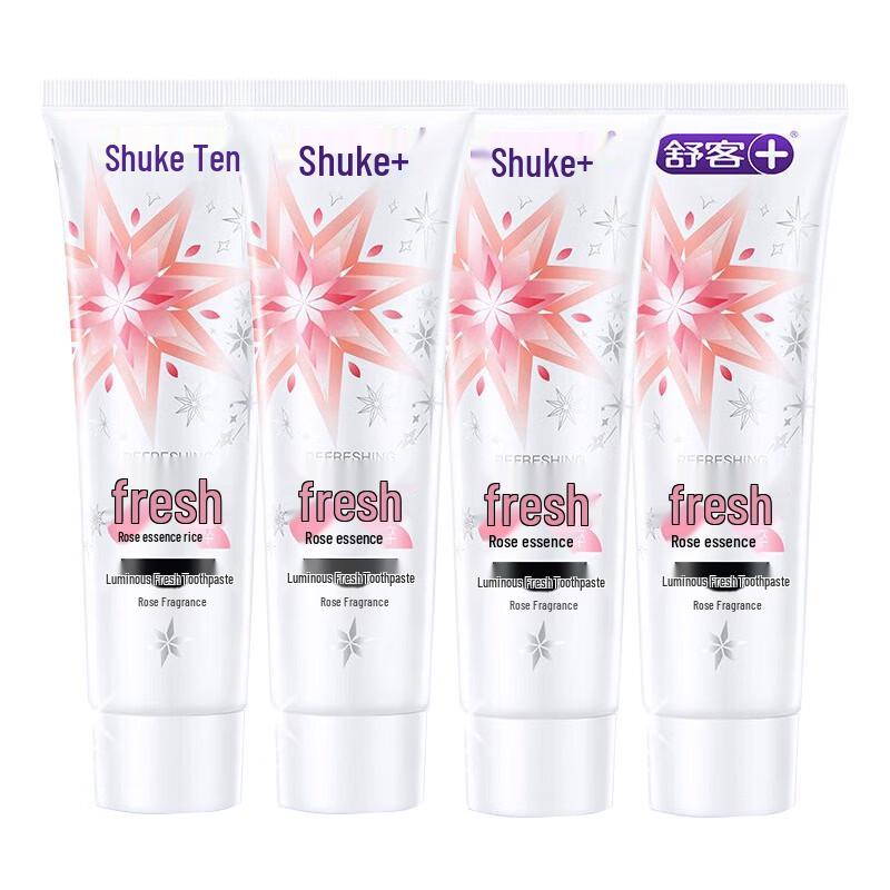 Saky Streamer Fresh Whitening Toothpaste, Rose Essence