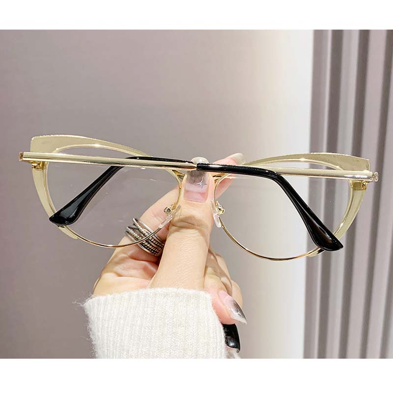 Outdoor Gradient Cat Eye Sunglasses Women Men Luxury Casual Sun Glasses Mirror Black Colors Designer Brand Fashion