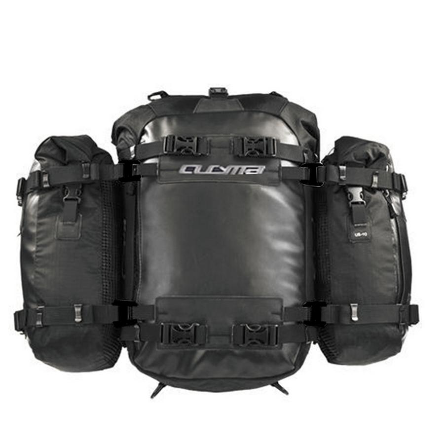 2Pcs  20L 1Pc 30high quality L multi-function waterproof motorcycle rear seat bag side bag motorcycle bag rear bag  Shoulders Bag Backpack