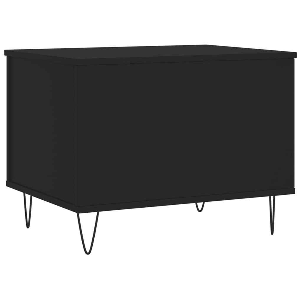 Black Coffee Table 60 x 44.5 x 45 cm Particleboard