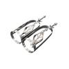 Silvery Emperor SM Butterfly Type Stainless Steel Alloy Breast Clip Adult Sex Toy Old Style