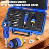 Adjustable Depth Stop Counterbore Drill Bit Set Countersink Drill Bit For Precise Woodworking 3.2mm To 4.8mm Tapered Bit