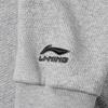 Li Ning Sports Trend Series Loose Fit Couple Sweatshirt With Brand Logo Unisex Sweatshirt AWDVD79-4