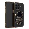 For Xiaomi 15T Pro Case Shining Astronaut Spaceman Bracket Holder Design soft plating For Xiaomi 15T Back cover