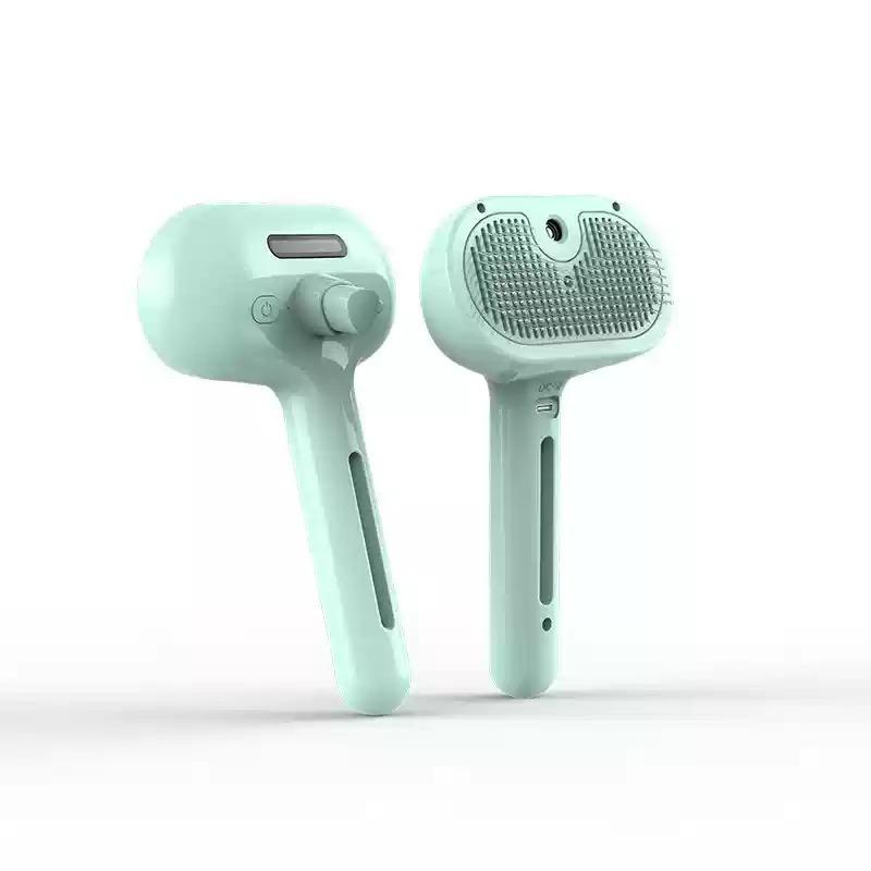 Upgraded 3 In 1 Pet Spray Grooming Comb Steamy Floating Hair Removal Cleaning Steam Brush Styling for Dogs Cats Accessories