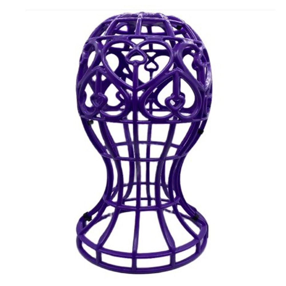 Lantern Shape Plastic Wig Stand 4 Color Wig Head Stand Wig Accessories Hat Cap Holder