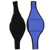 Lurrose Microphone Belt Pack 2-Piece Set Microphone Holder Transmitter Carrier Belt Pouch Black Blue