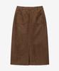 Mind Bridge Woman [W] H-Line Suede Out-Pocket Skirt - 2 Colors