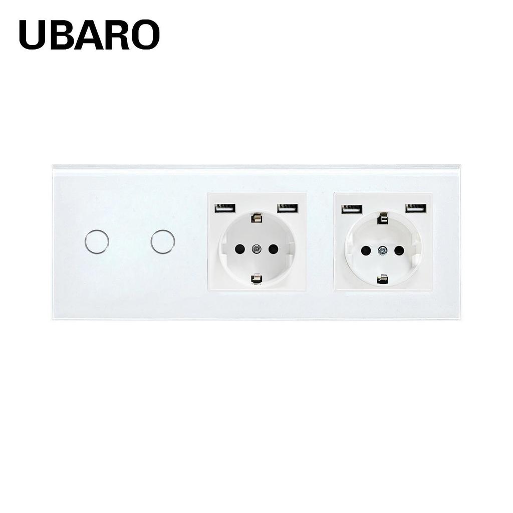 European Standard Type 228 Smart Switch Socket with Tempered Glass Panel, Alexa Voice Control, and Doodle App Compatibility