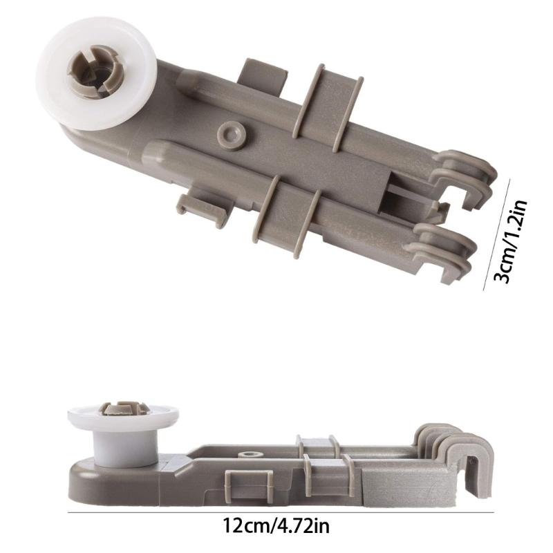 Set of 4 Repair Part Dishwasher Upper Rack Wheel Smooth Sliding Dishwasher Wheel