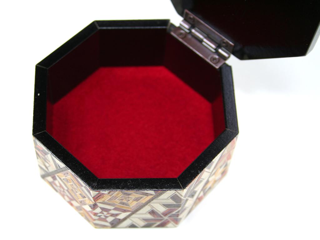Parquetry Octagonal Sweet Box Small Parquet