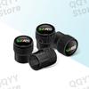 VRS Badge Car Wheel Tire Stem Air Valve Caps Dustproof Covers For Skoda Octavia Rapid Superb Fabia Yeti 4Pcs Accessories