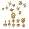 10set/lot Stainless Steel Round Ball Earrings Set Stud Post Spherical Ear Studs 2/3//5/6/7/8mm Earring Jewelry for Women Gifts