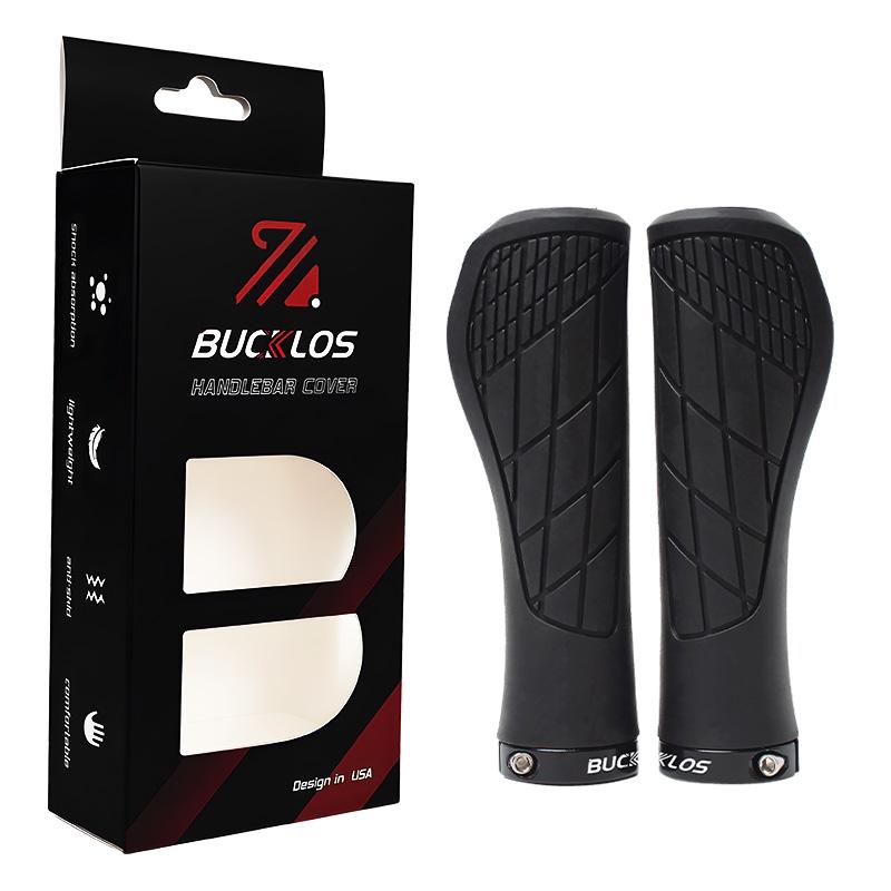 BUCKLOS Road Bike Grip Ergonomic Bicycle Handlebar Grips Anti-Slip Waterproof Mountain Bike Handle Grip