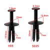 Fits Mercedes, BMW 1/3/5 Series, Mini: Fender Liner Nylon Push Rivet Clip Fastener