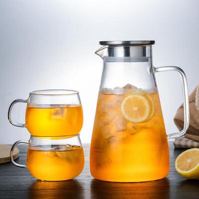 Diller Heat-Resistant Glass Water Pitcher