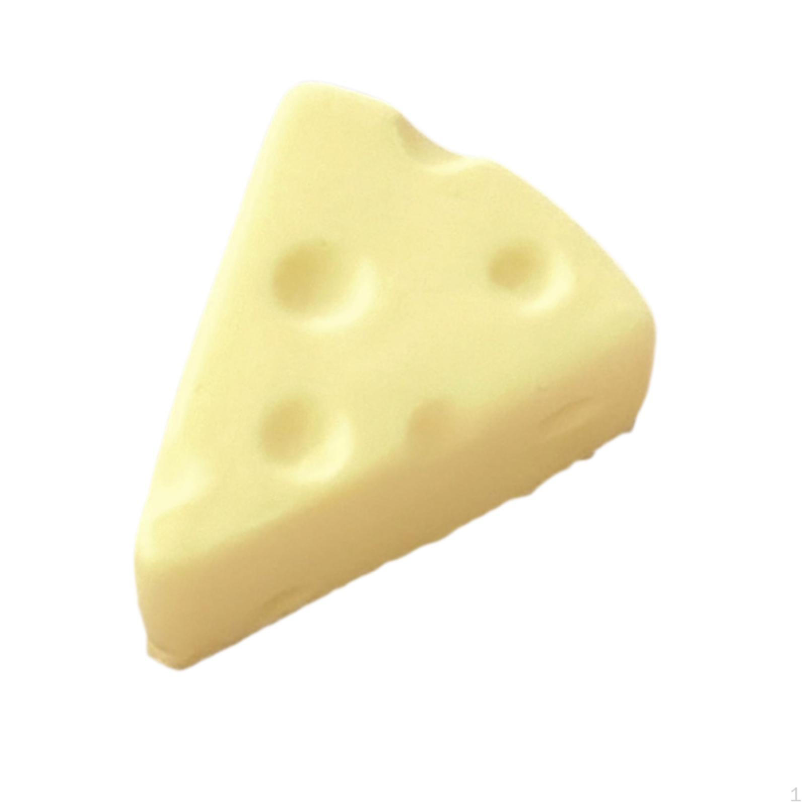 

Сырная игрушка, сжимающая подарки на день рождения, новинка, сенсорная кухня, миниатюрная симуляция для детей и взрослых S жёлтый