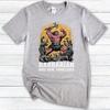 Barbarian Tshirt  First Strike Then Think Dragon  Dungeon Roleplaying Board Game Fan Gift Tshirt