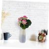 2pcs Artificial Lotus Flower Bouquets Simulation Water Lily Decoration for Home Office Wedding Flower Arrangements for Indoor Adornments