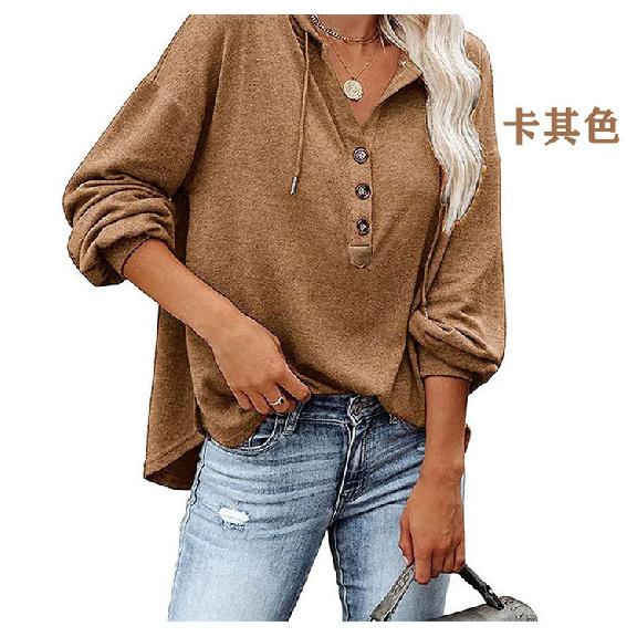 2024 Европейская и Американская осень и зима Новая свободная повседневная толстовка — фото 3