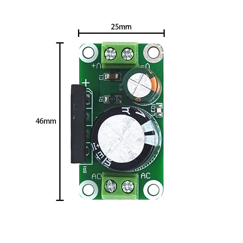Single 8A Power Supply Module: Rectifier & Filter for Amplifiers