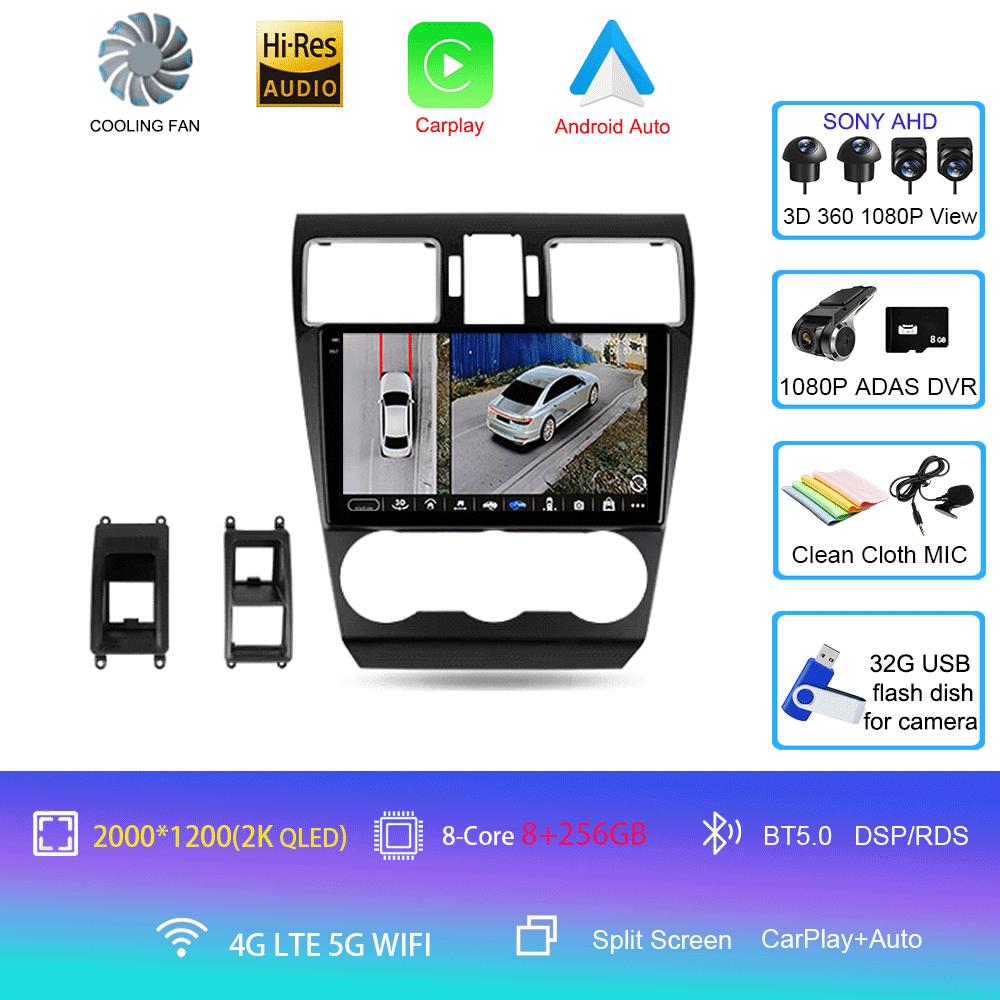 Android 14 Car Radio Subaru Forester 4 SJ 2016 - 2018 Multimedia Video Player GPS Stereo Navigation No 2din 2 Din Dvd