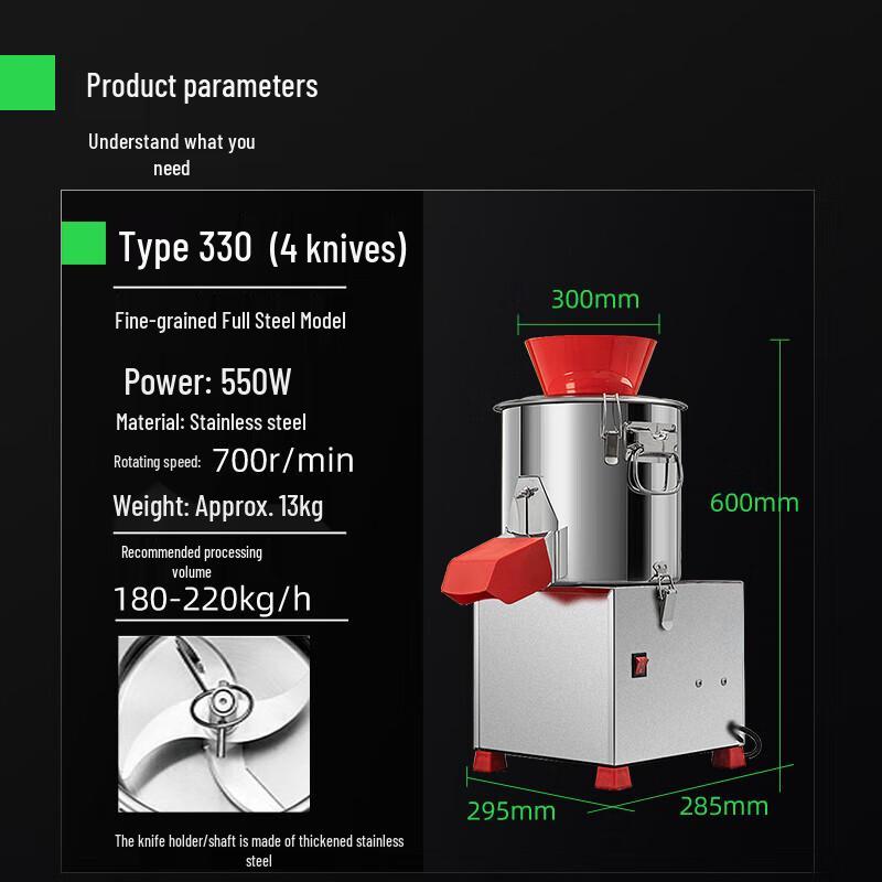 Commercial Electric Food Mincer & Chopper